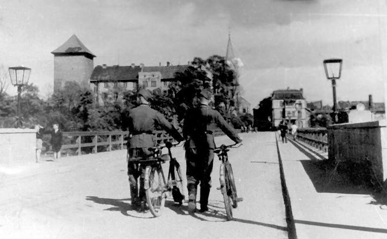 Osweicim -Bridge over ther River Sola